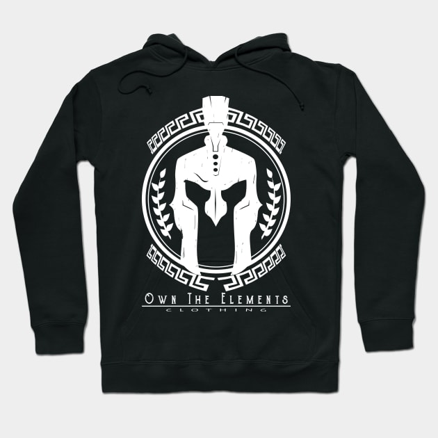 OTE Spartan Helmet color alt Hoodie by OwnTheElementsClothing